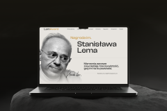 Stanisław Lem Award - Futuristic Site Design For Awards